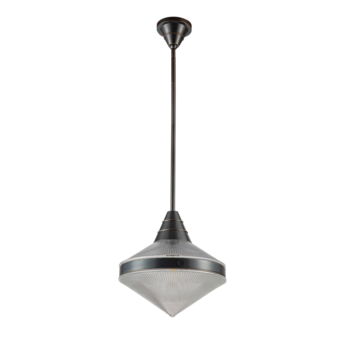 Lampa wisząca Willard - 1 źródło światła - Miejski brąz, Alora - ePlafoniera.pl