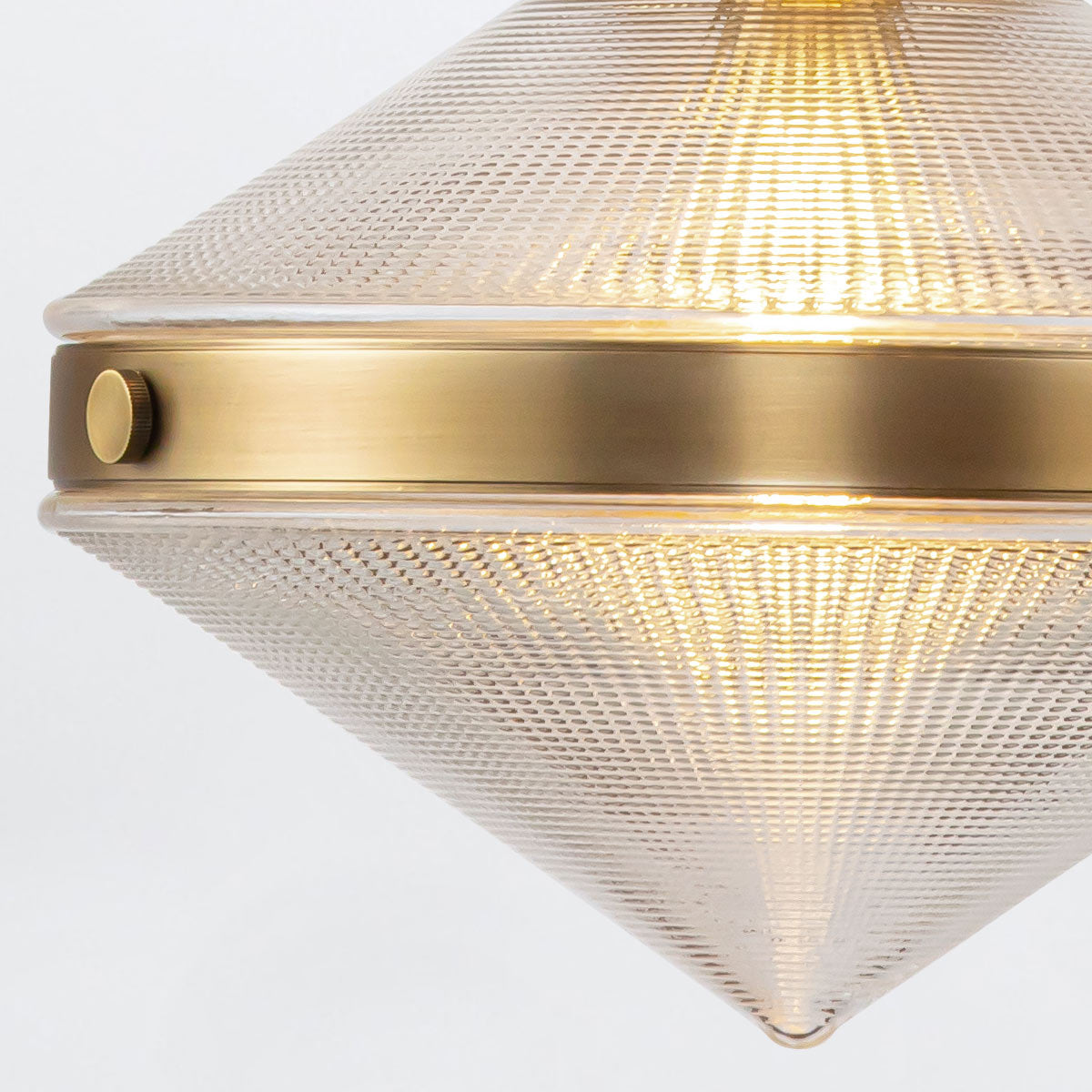 Lampa wisząca Willard - 1 źródło światła - Vintage mosiądz, Alora - ePlafoniera.pl