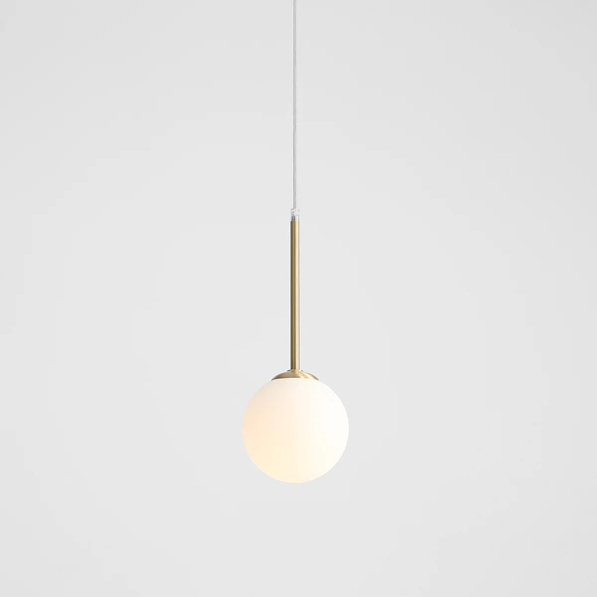 Lampa wisząca z mosiądzem Bosso Mini 14 Brass - Aldex (14cm, E14) 1087XXS40