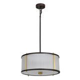 Lampa wisząca z możliwością regulacji, Elstead Lighting (Corona 2 p) - muzealny brąz / 2xE27 lub 3xE27