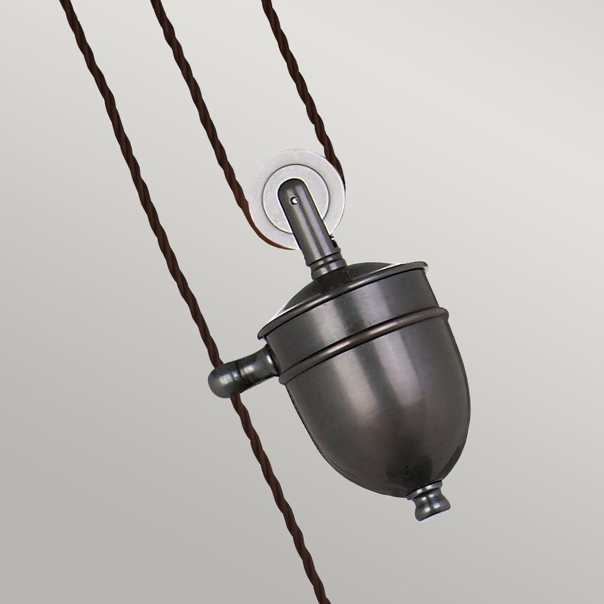 Lampa wisząca z przeciwwagą Provence (stary brąz) - Elstead (1xE27)