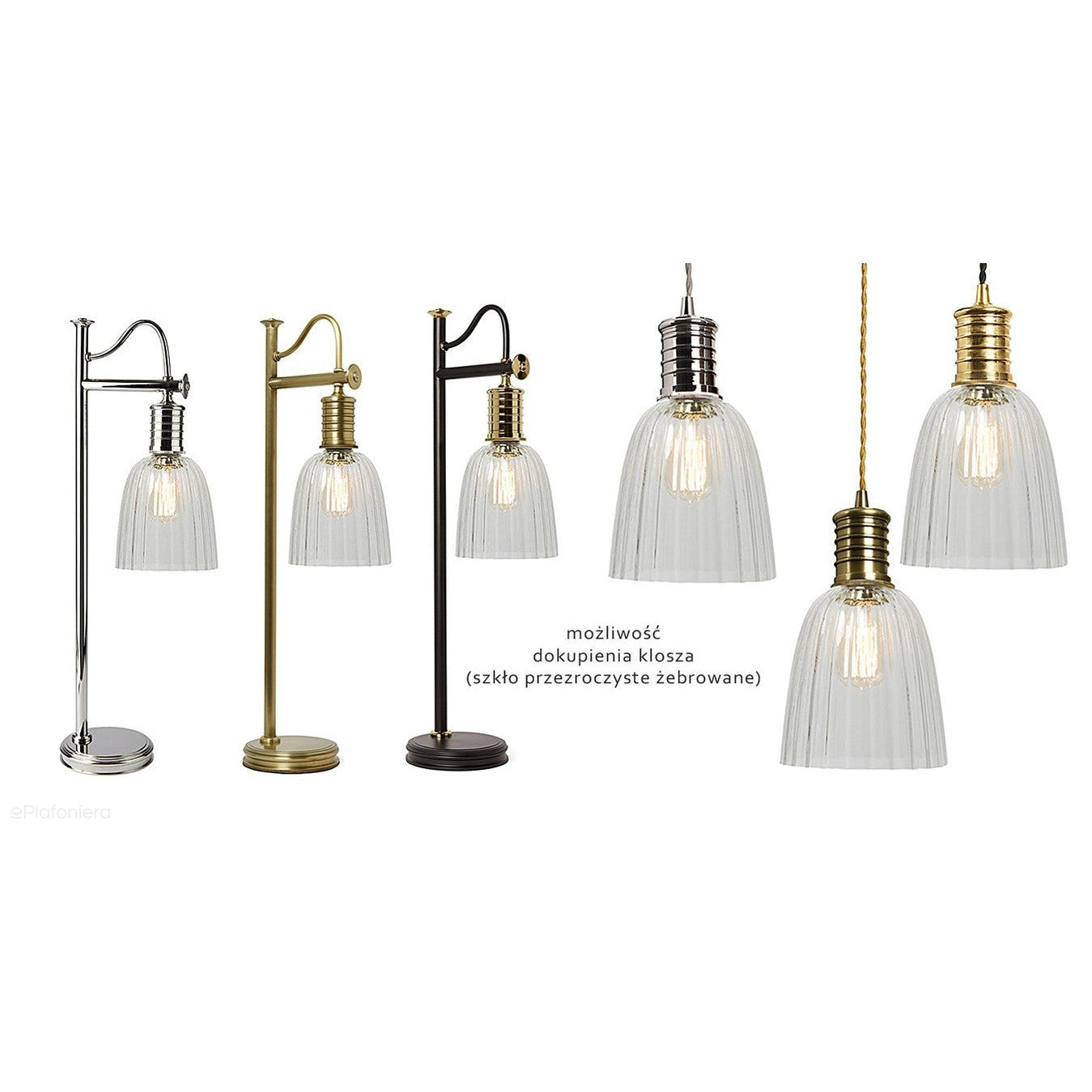 Lampa - wisząca żarówka (nikiel 1xE27) do sypialni salonu kuchni, Elstead (Douille)