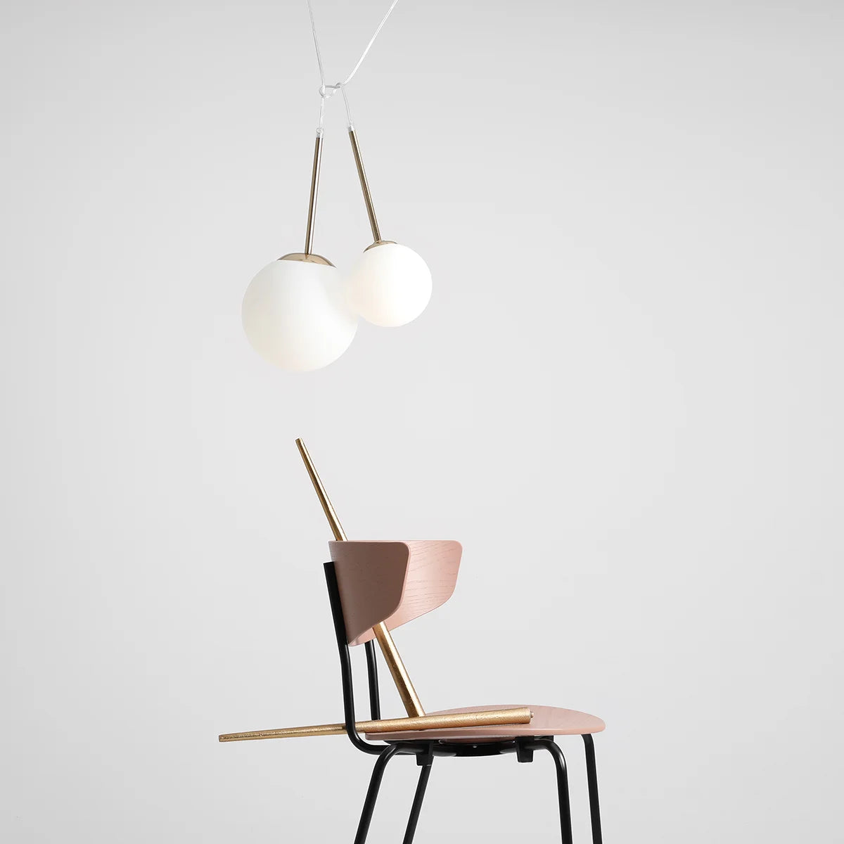 Lampa wisząca złota, Bosso Mini 14 Gold - Aldex (14cm, E14) 1087XXS30