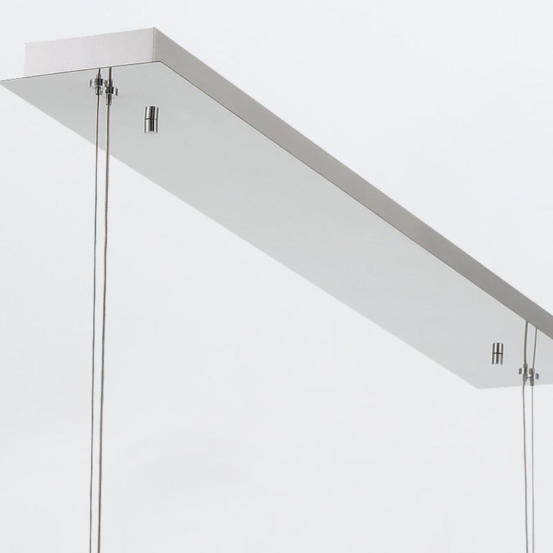 Lampa wyspowa Atomo - 7 źródeł światła - Polerowany chrom, Eurofase - ePlafoniera.pl