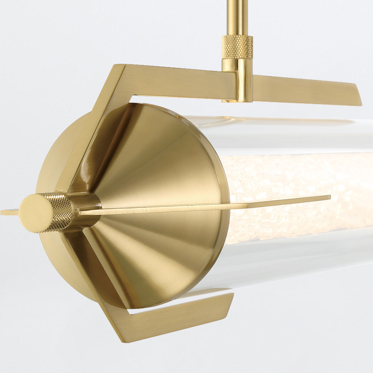 Lampa wyspowa Espada - Szczotkowane złoto, Eurofase - ePlafoniera.pl