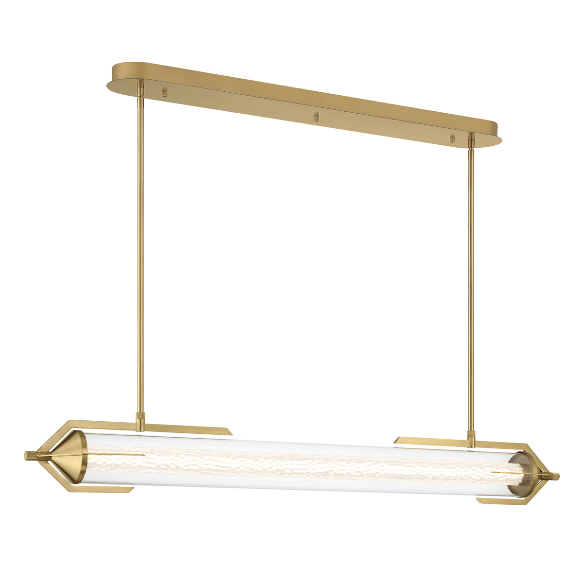 Lampa wyspowa Espada - Szczotkowane złoto, Eurofase - ePlafoniera