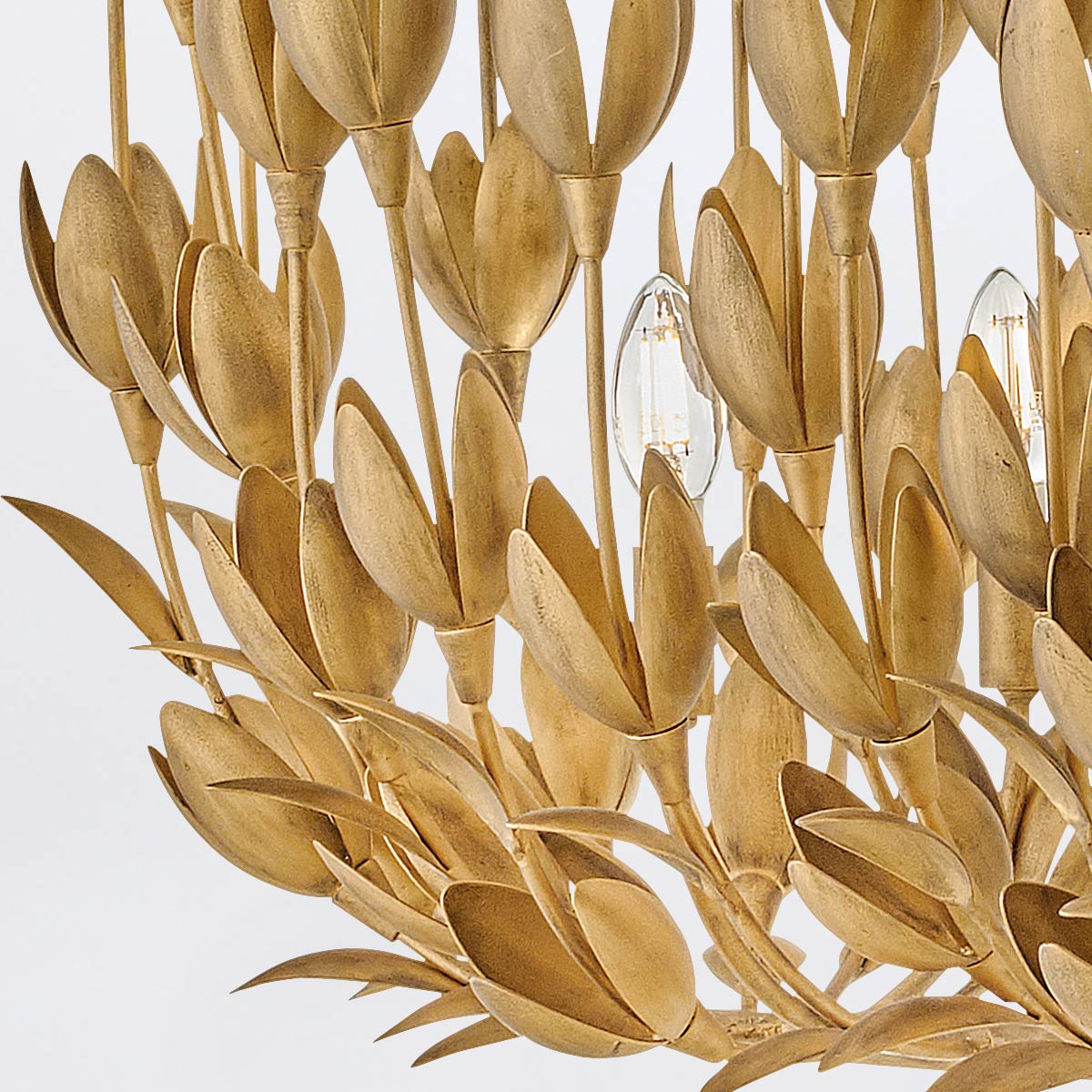 Lampa wyspowa Flora - 10 źródeł światła - Oksydowane złoto, Hinkley - ePlafoniera.pl