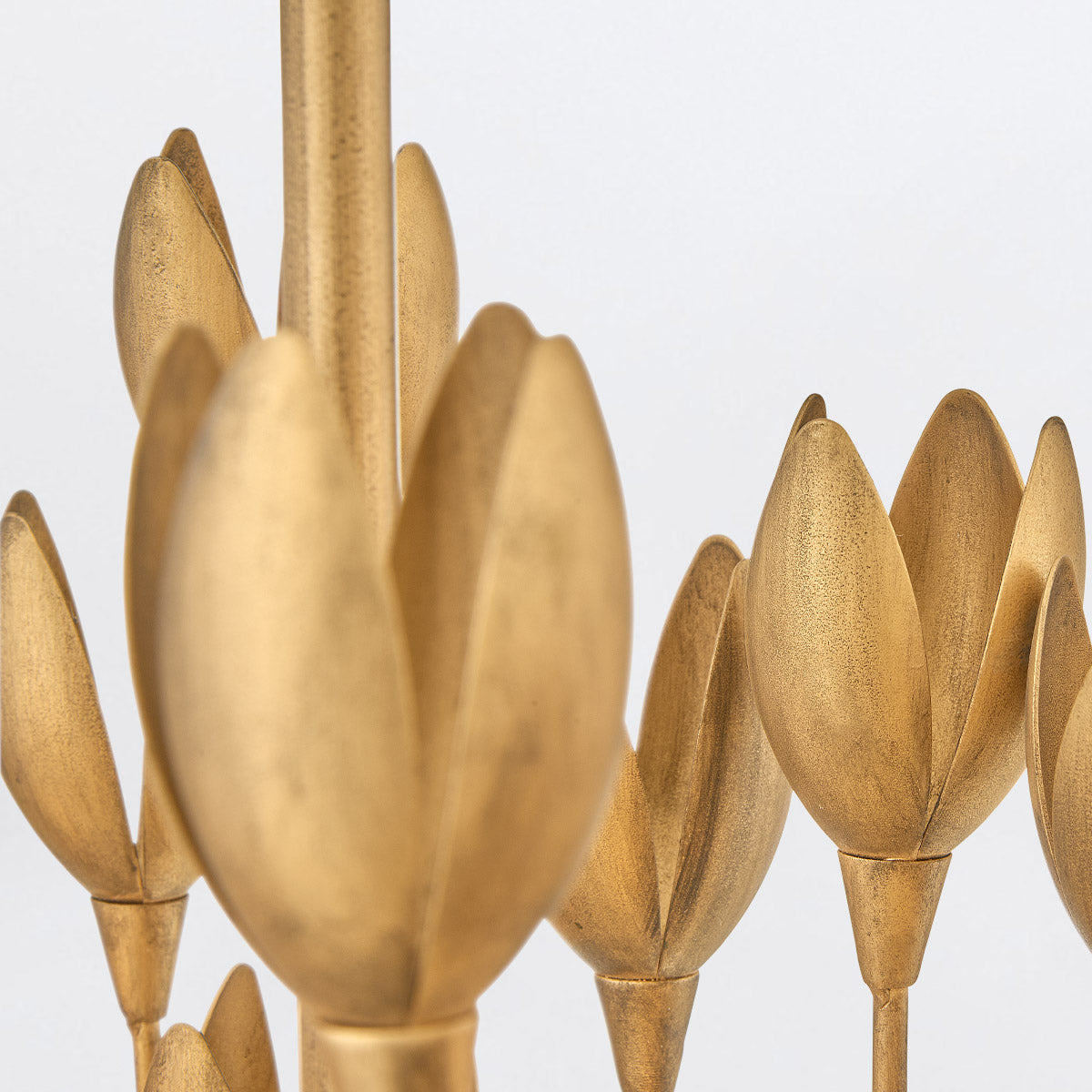 Lampa wyspowa Flora - 10 źródeł światła - Oksydowane złoto, Hinkley - ePlafoniera.pl