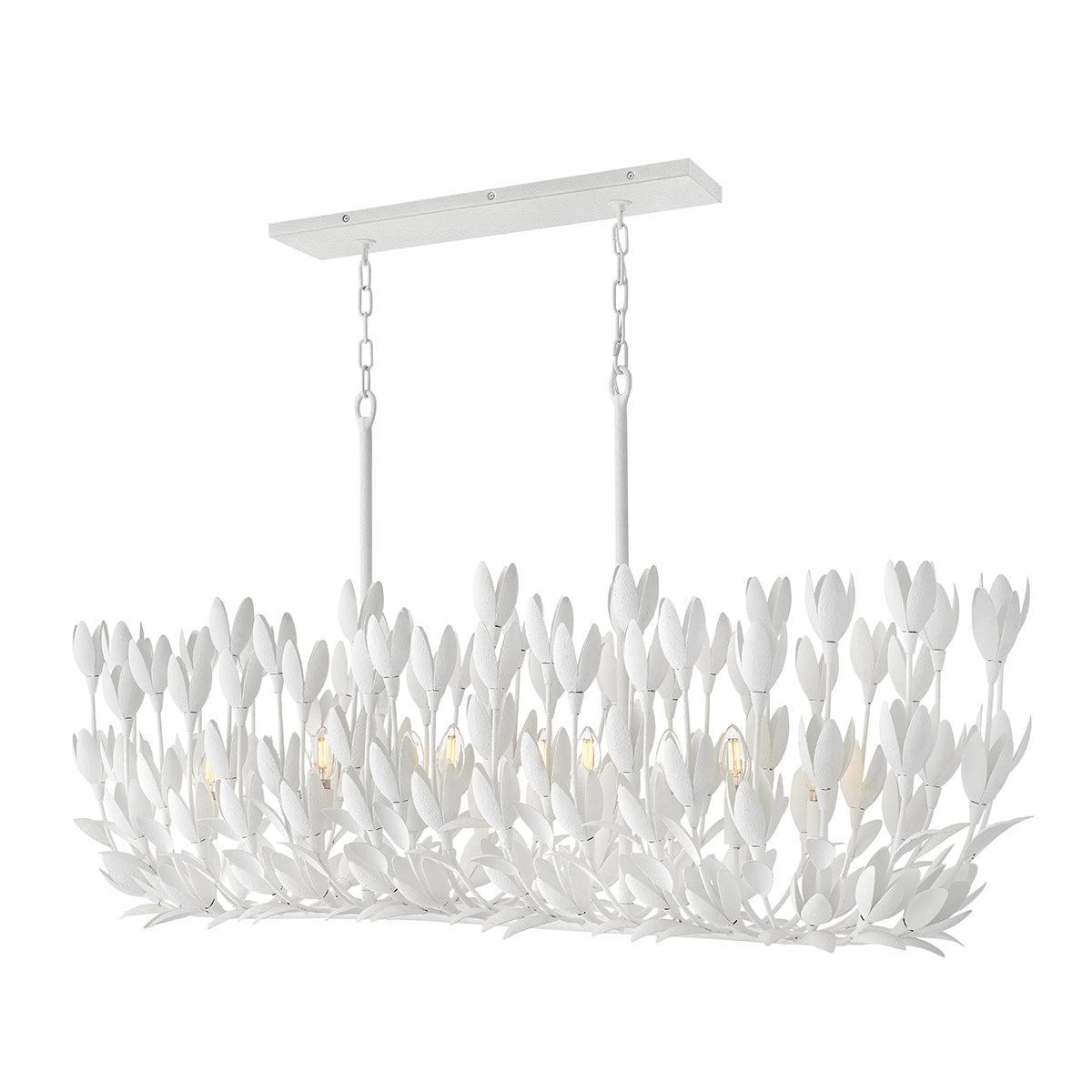 Lampa wyspowa Flora - 10 źródeł światła - Tynk strukturalny, Hinkley - ePlafoniera