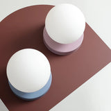 Lampka Nocna Ball Colours - Aldex (Red Wine, Lilac, Beige, Dusty Blue, Mustard, Pistachio, Coral)