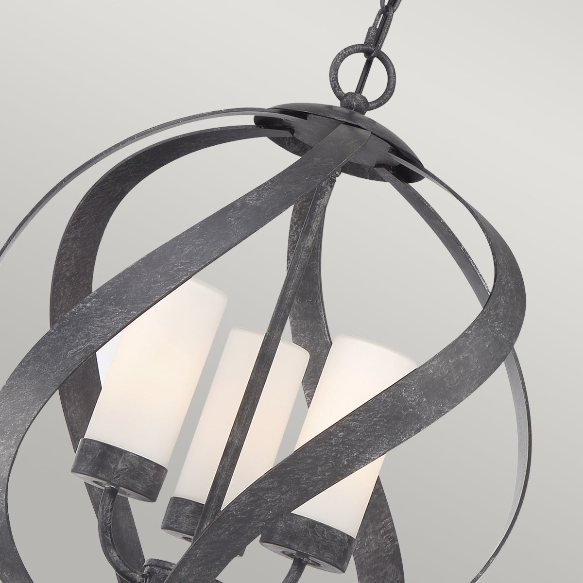 Latarnia wisząca Blacksmith - 3 źródła światła, Quoizel - ePlafoniera.pl
