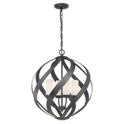 Latarnia wisząca Blacksmith - 4 źródła światła, Quoizel Quintiesse - ePlafoniera