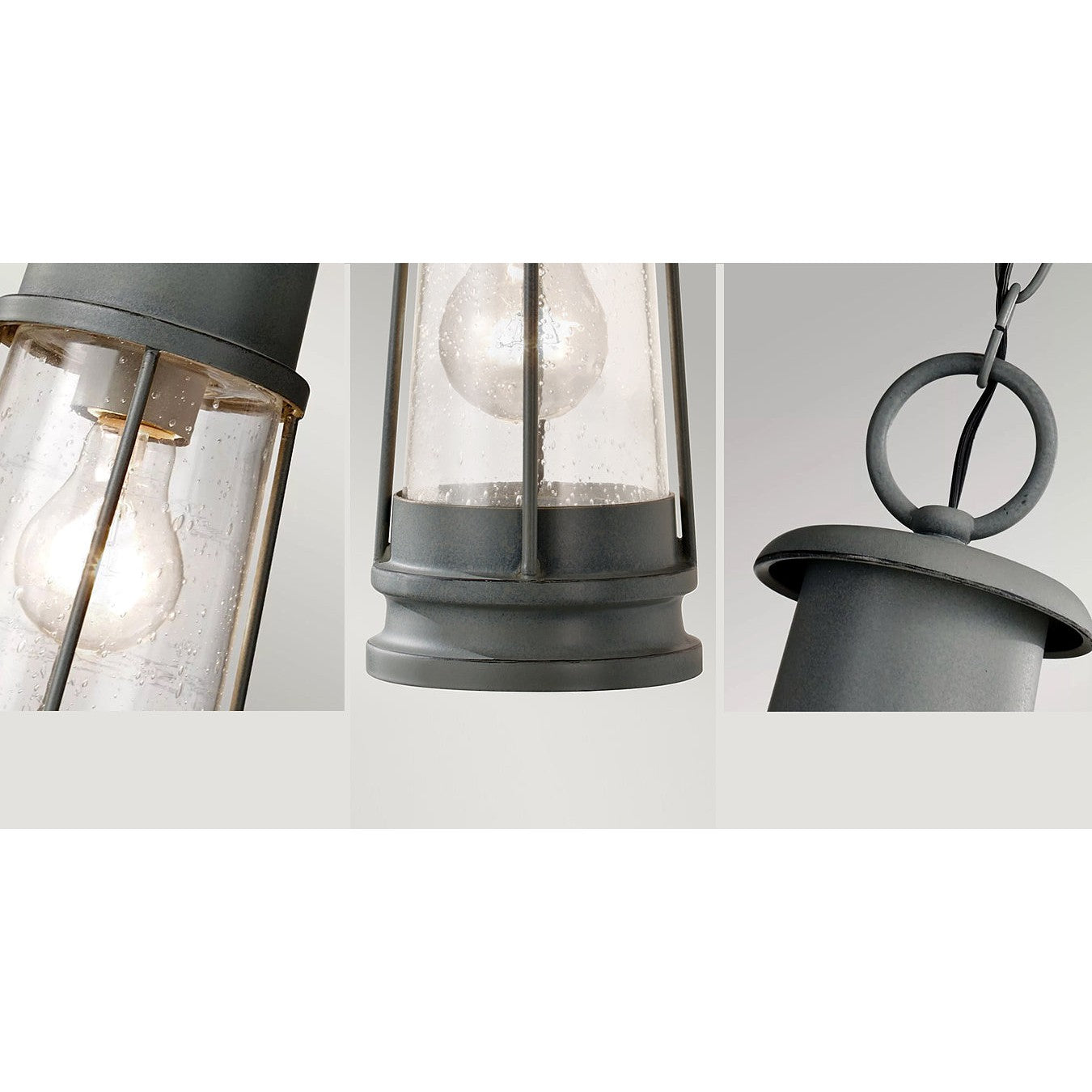 Loftowa lampa wisząca / latarnia Chelsea Harbor - Feiss, 1xE27