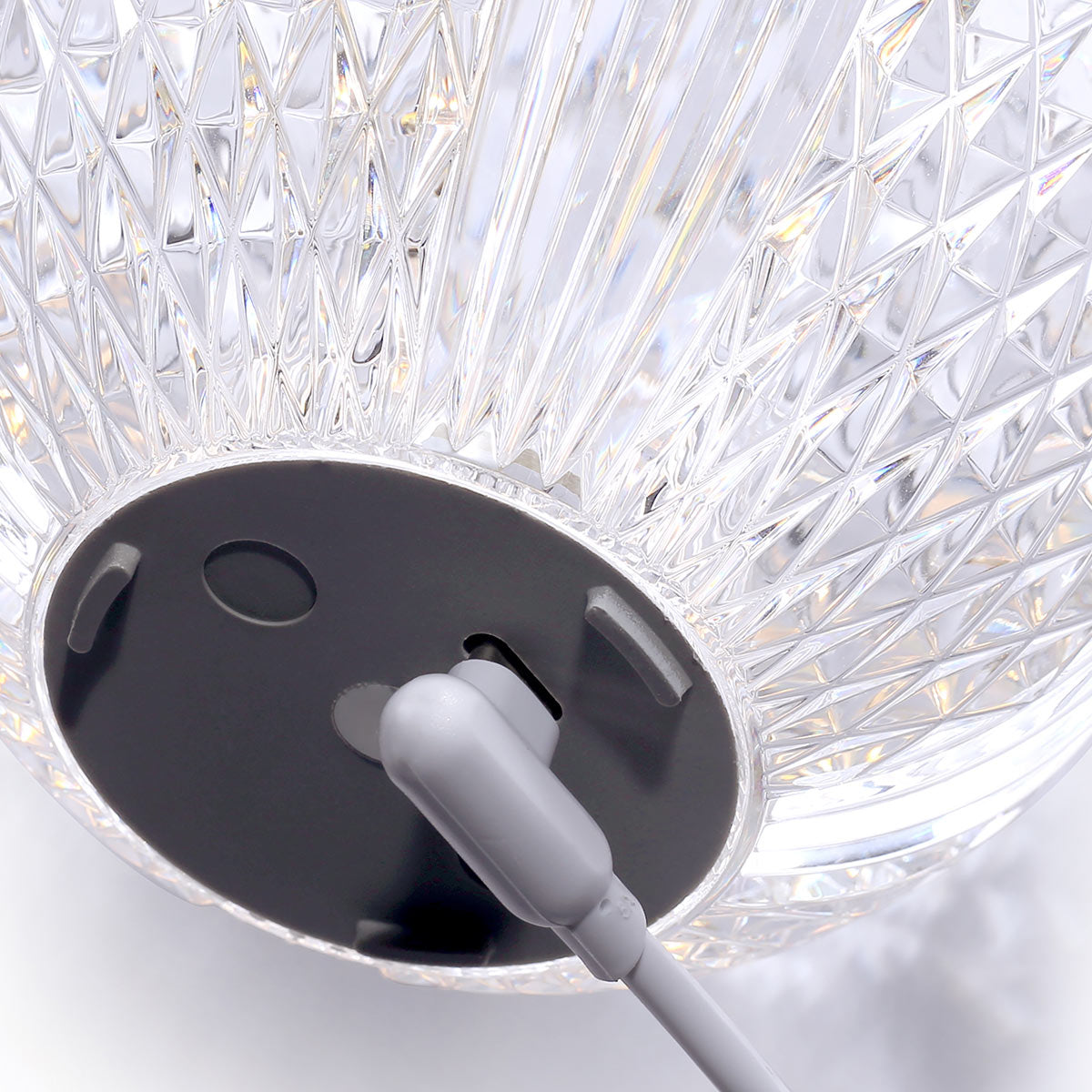 Mała lampa stołowa LED Marni - Naturalny mosiądz, Alora - ePlafoniera.pl