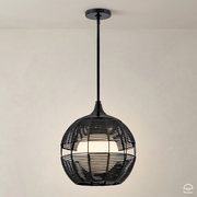 Mała lampa wisząca Maddox - 1 źródło światła - Czarny, Hinkley