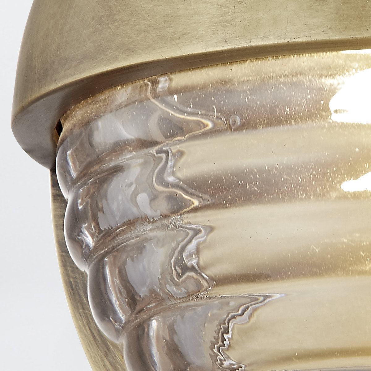 Mały kinkiet LED Palais - Vintage mosiądz, Alora - ePlafoniera.pl