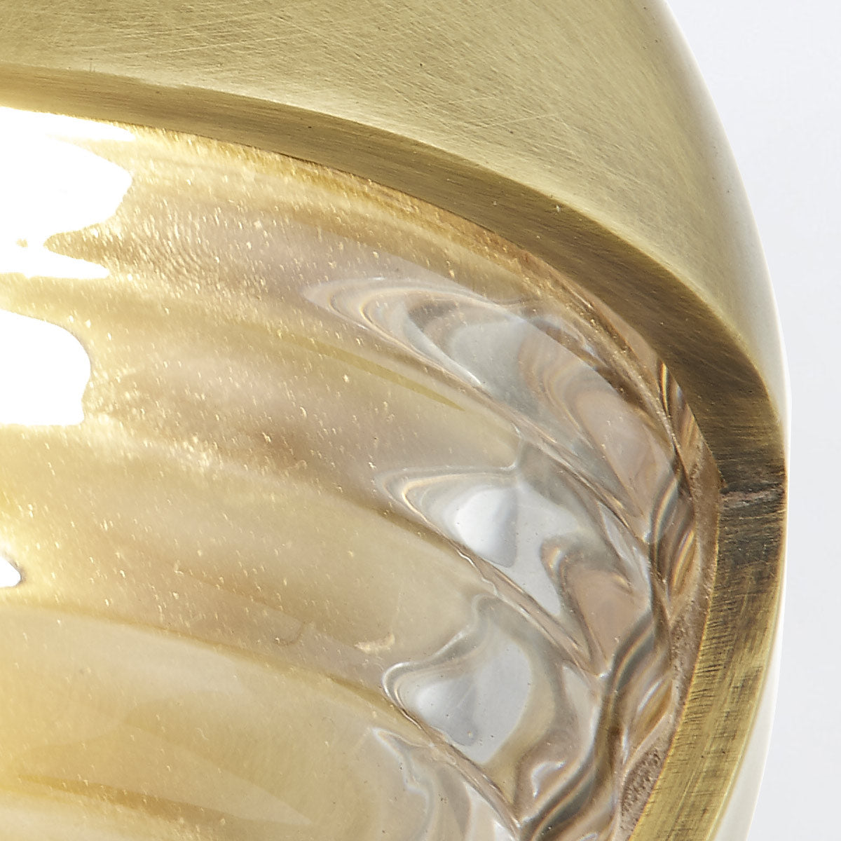 Mały kinkiet LED Palais - Vintage mosiądz, Alora - ePlafoniera.pl