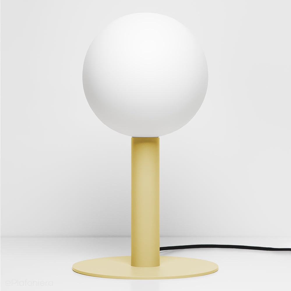 Metalowa lampa matowa stojąca - stołowa nowoczesna do salonu sypialni (Matuba Table) Loftlight