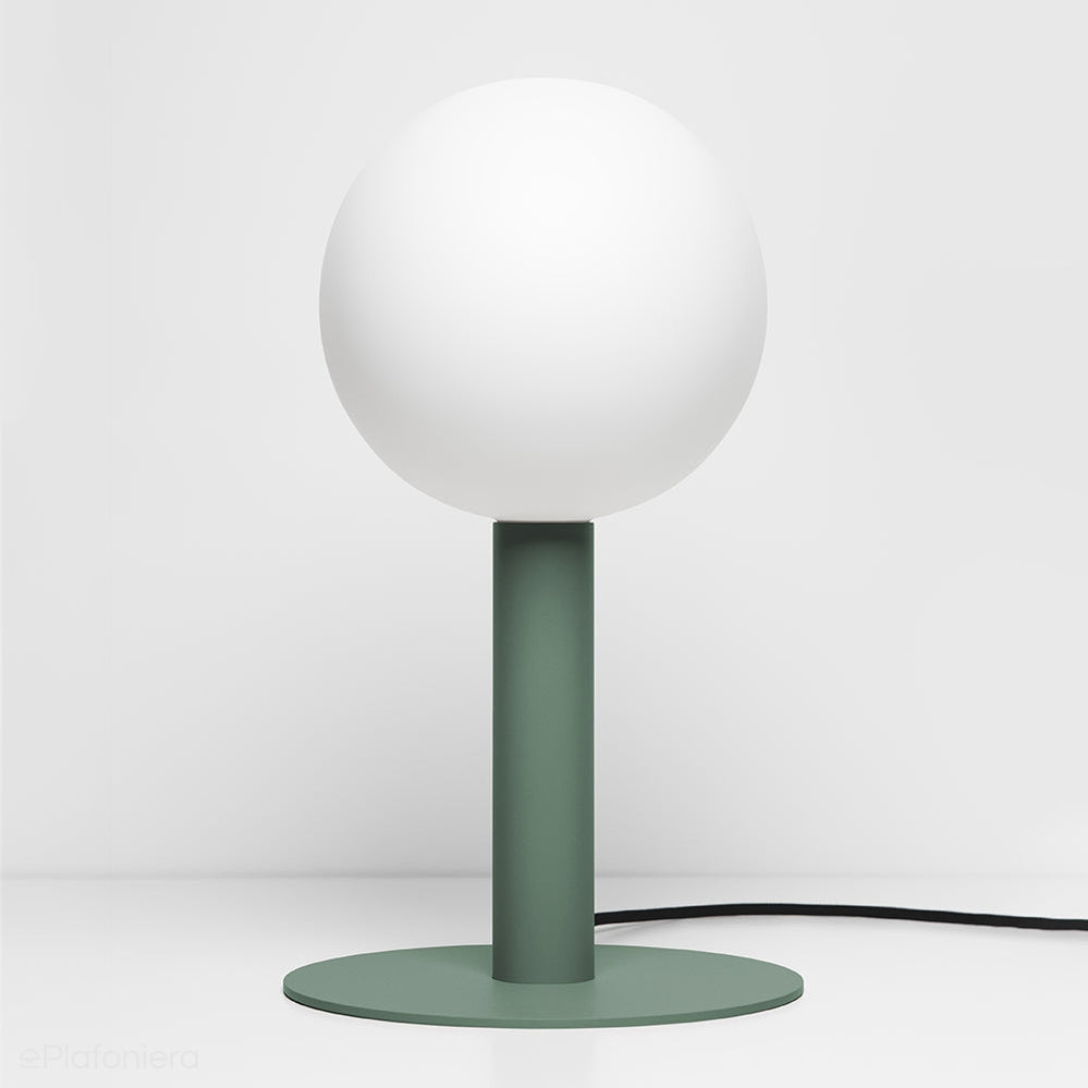Metalowa lampa matowa stojąca - stołowa nowoczesna do salonu sypialni (Matuba Table) Loftlight