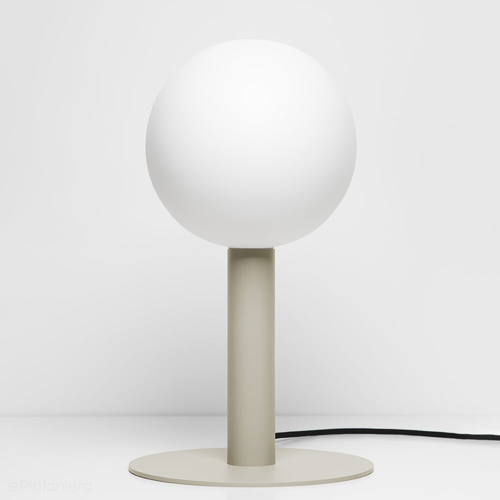 Metalowa lampa matowa stojąca - stołowa nowoczesna do salonu sypialni (Matuba Table) Loftlight