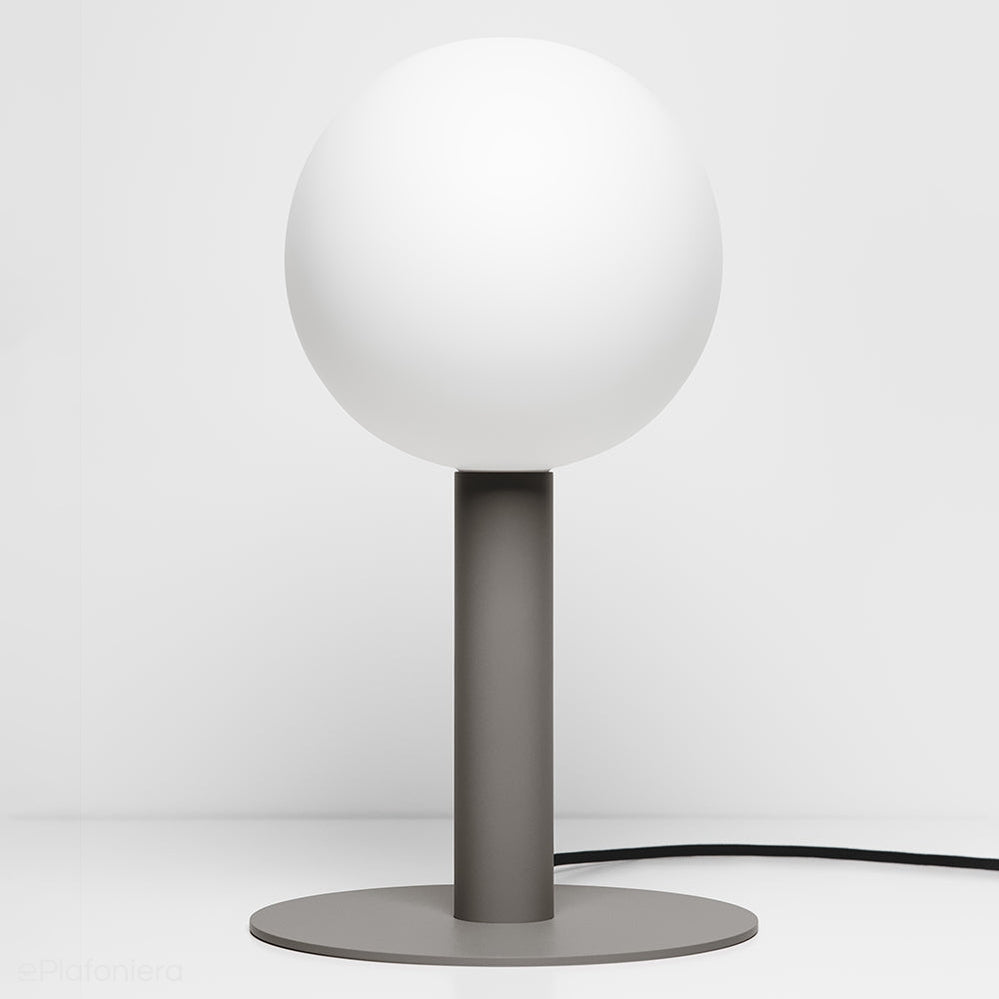 Metalowa lampa matowa stojąca - stołowa nowoczesna do salonu sypialni (Matuba Table) Loftlight