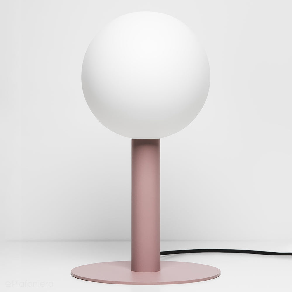 Metalowa lampa matowa stojąca - stołowa nowoczesna do salonu sypialni (Matuba Table) Loftlight