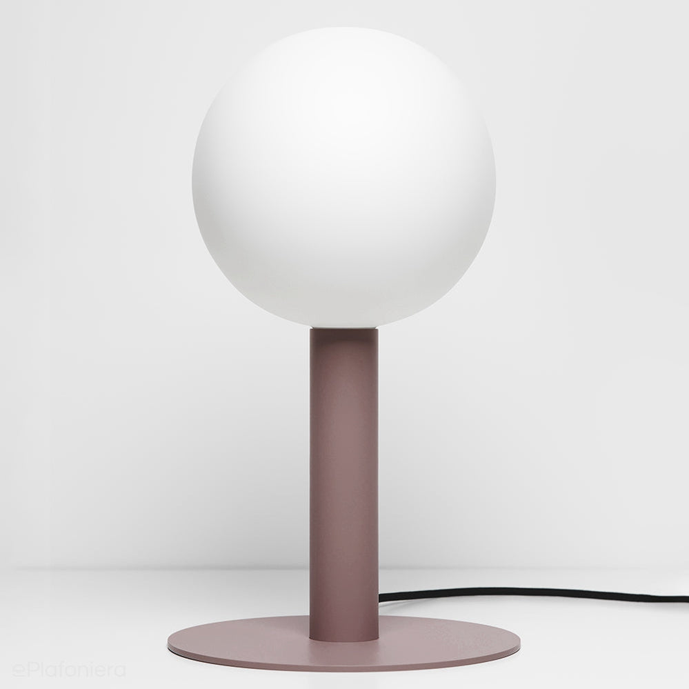 Metalowa lampa matowa stojąca - stołowa nowoczesna do salonu sypialni (Matuba Table) Loftlight