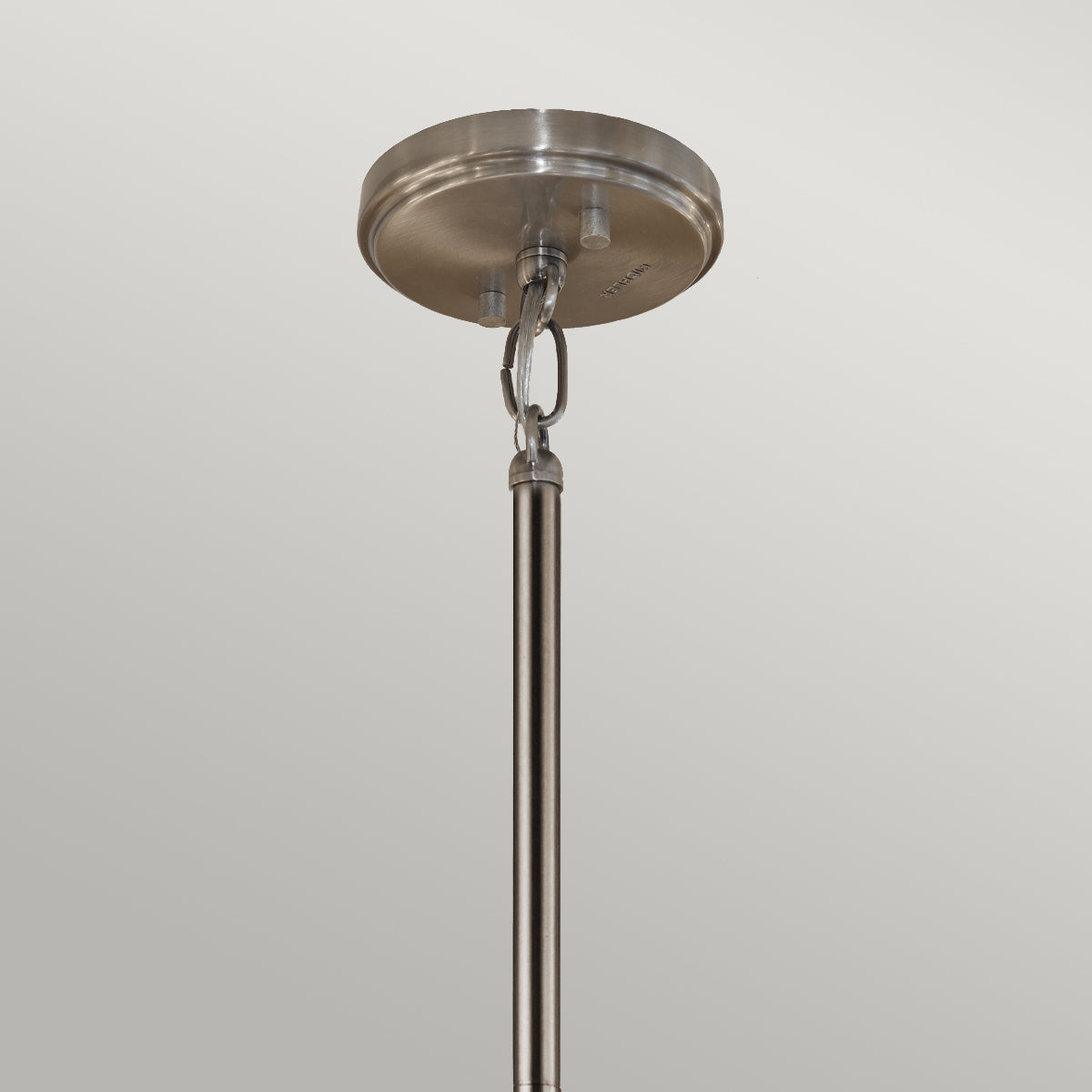 Metalowa lampa - szklane klosze (86cm) wisząca do salonu kuchni sypialni (G9 5x4W) Kichler (Aleeka)