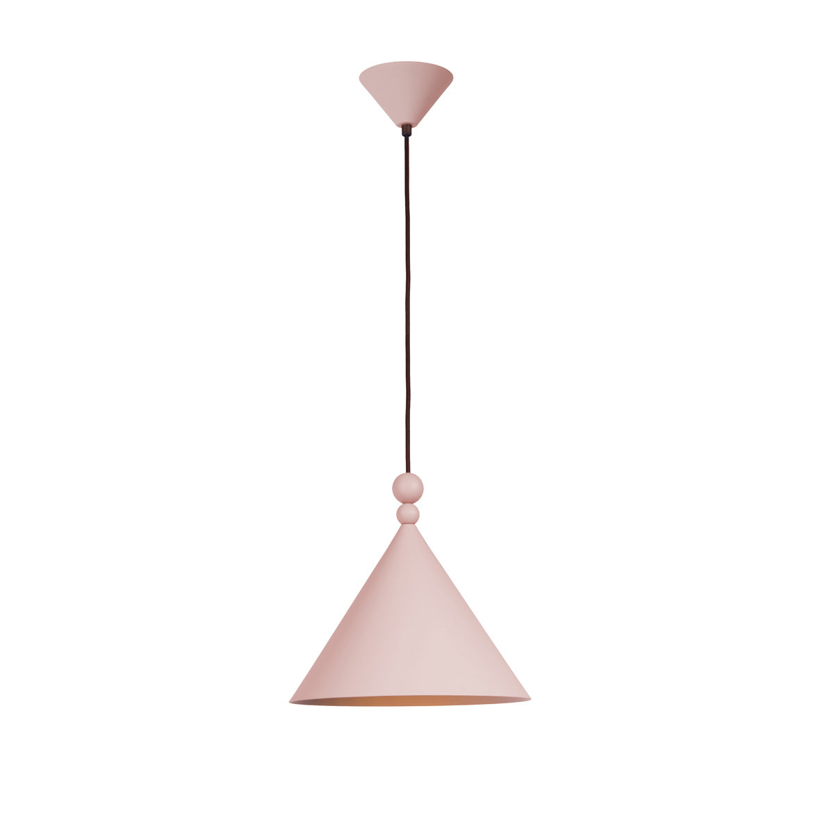Metalowa lampa wisząca - do salonu sypialni kuchni (30/45/60cm 1xE27) (Konko Kule) Loftlight