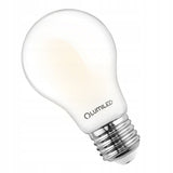 Żarówka LED E27 mleczna, filament (A60, 10W = 75W) (1100lm, barwa ciepła 3000K) Lumiled