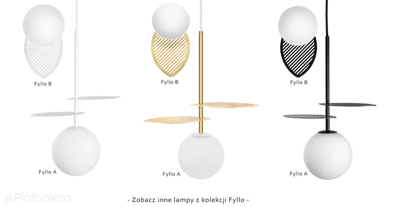 Minimalistyczny biały kinkiet premium - Fyllo B Ummo