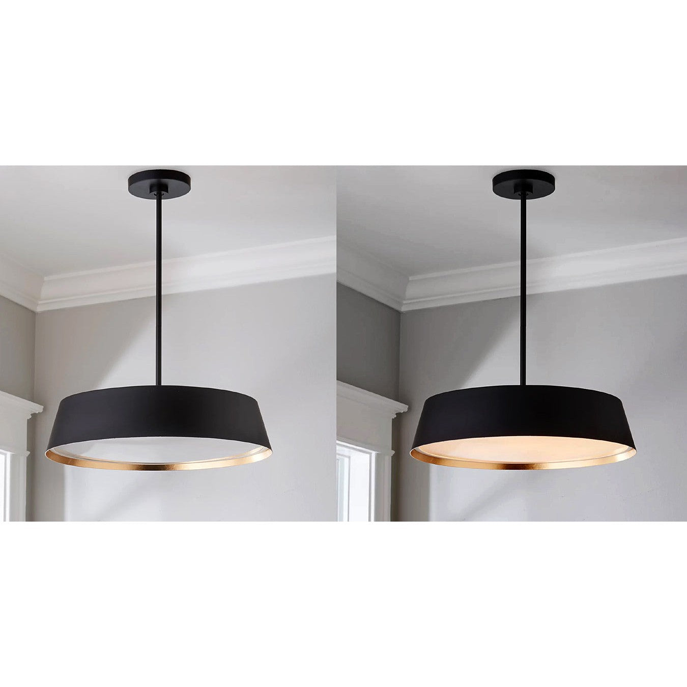 Modna lampa wisząca do kuchni, jadalni, salonu, czarna metalowa 5xE14, Feiss (Asher)