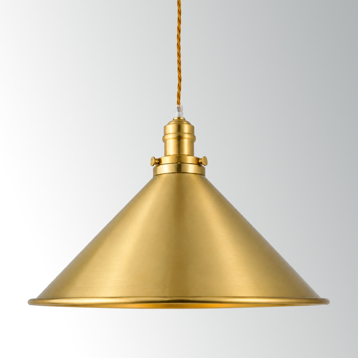 Mosiężna lampa wisząca Provence - Elstead (stary mosiądz, 37cm, 1xE27)