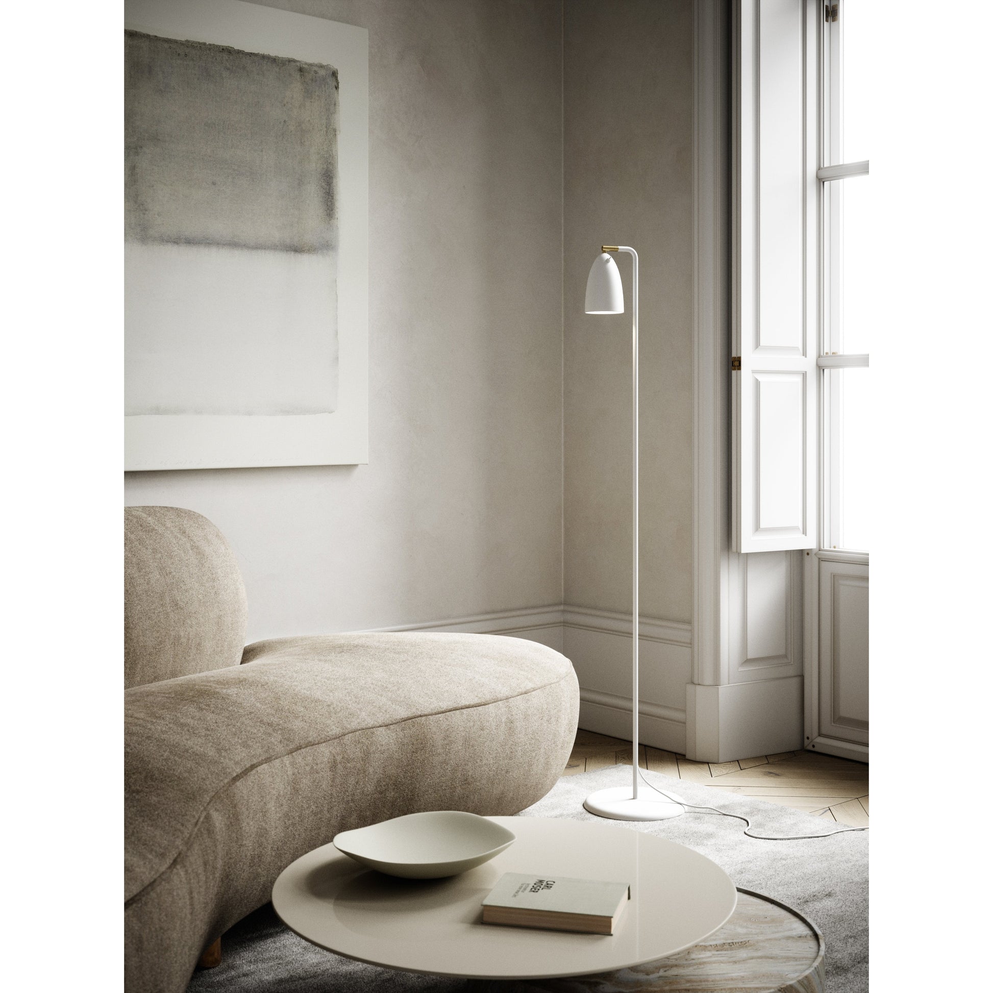 Nexus 2 | Floor Lamp | White/Telegrey, Design For The People - ePlafoniera