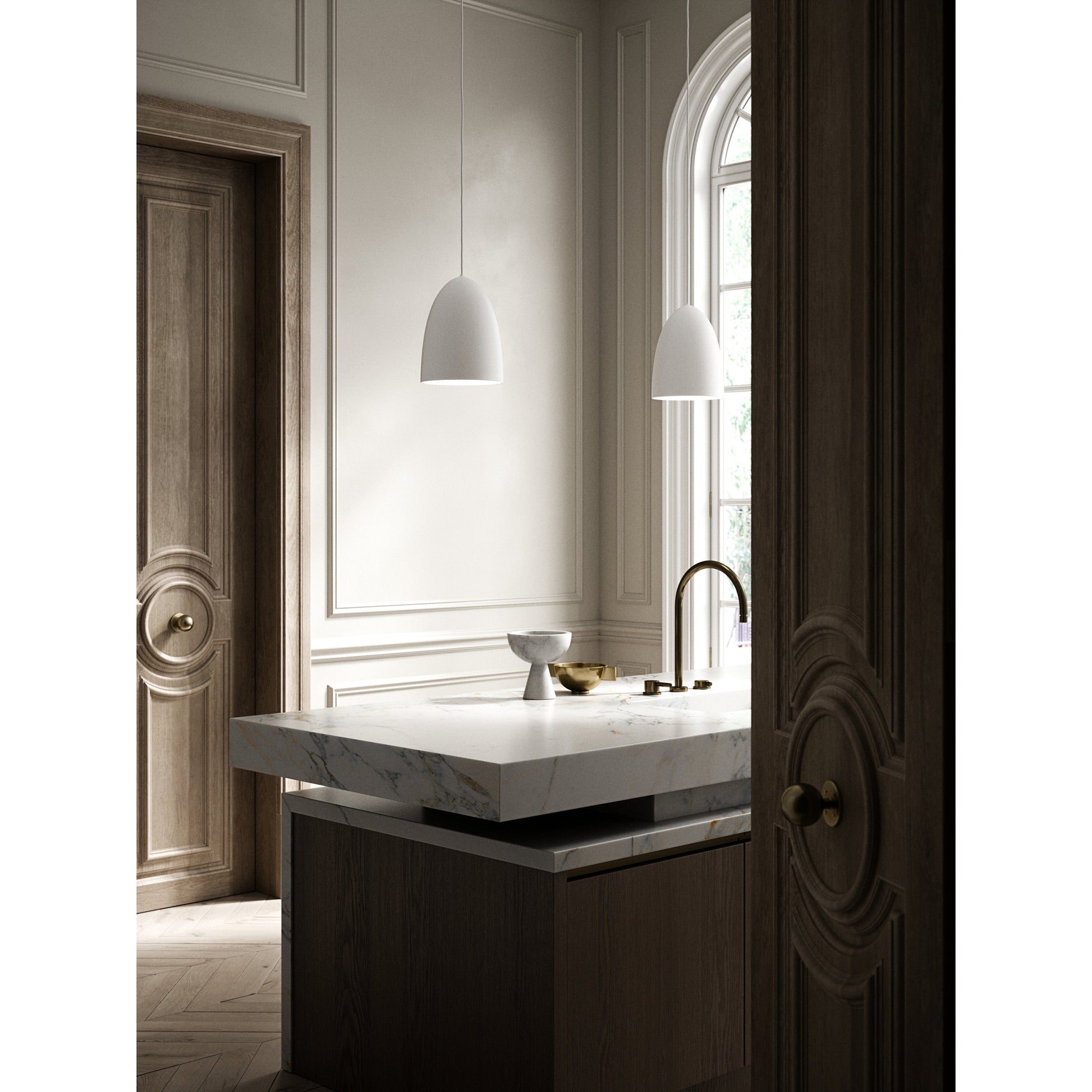 Nexus 2 | Pendant | White/Telegrey, Design For The People - ePlafoniera