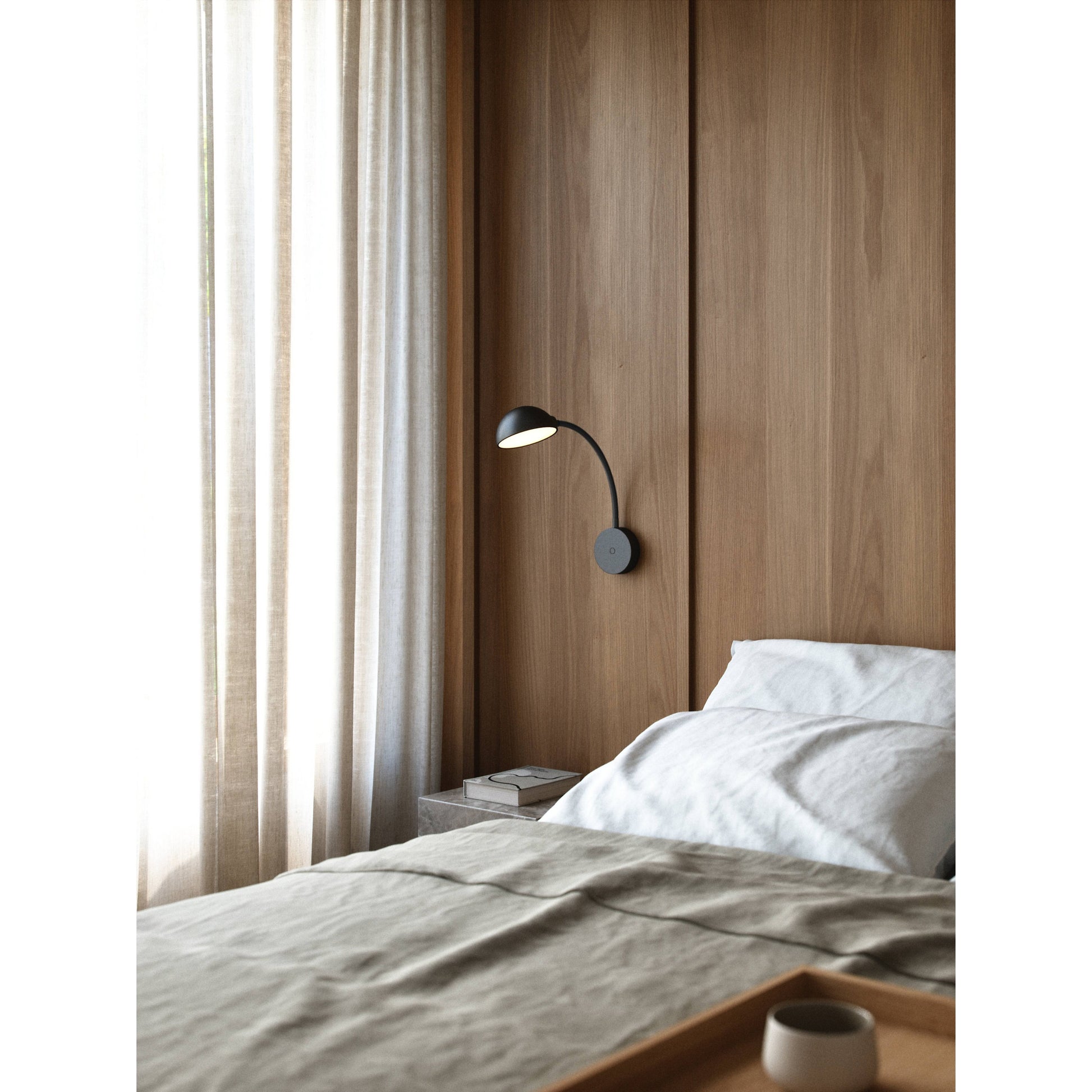 Nomi | Wall light | Black, Design For The People - ePlafoniera