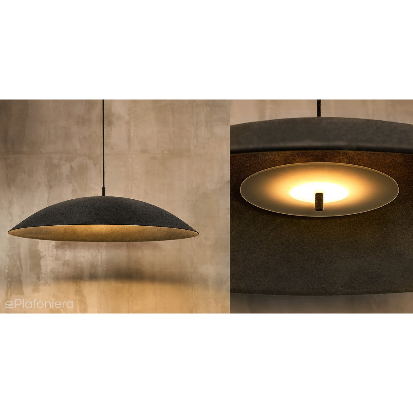 Nowoczesna duża lampa wisząca 96cm do salonu Telstar Velvet LoftLight