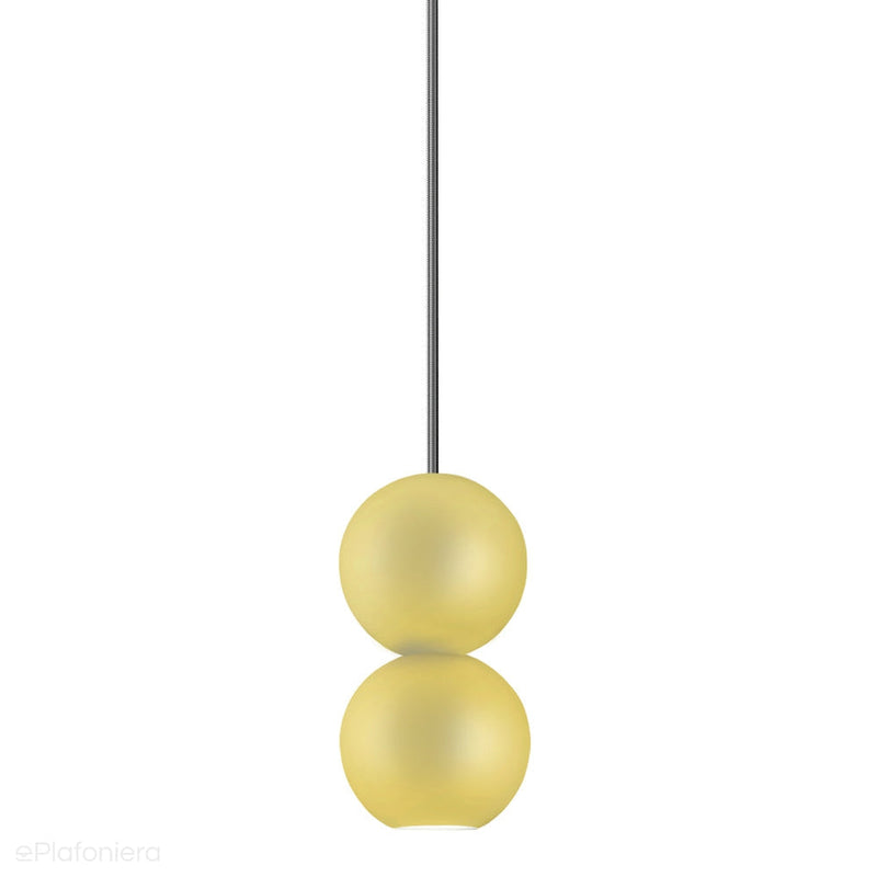 Nowoczesna lampa wisząca, 2 kule (kolory Pantone) Bola Bola LED Loftlight