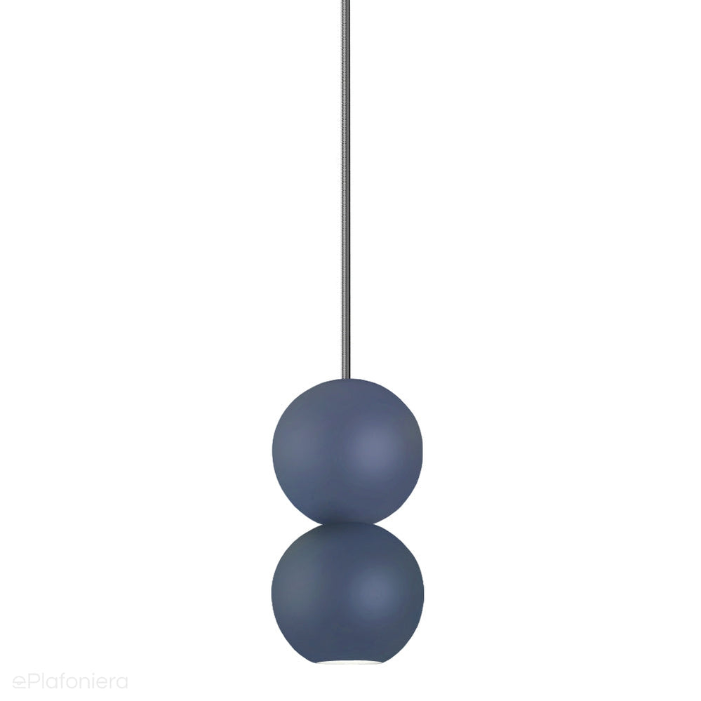 Nowoczesna lampa wisząca, 2 kule (kolory Pantone) Bola Bola LED Loftlight