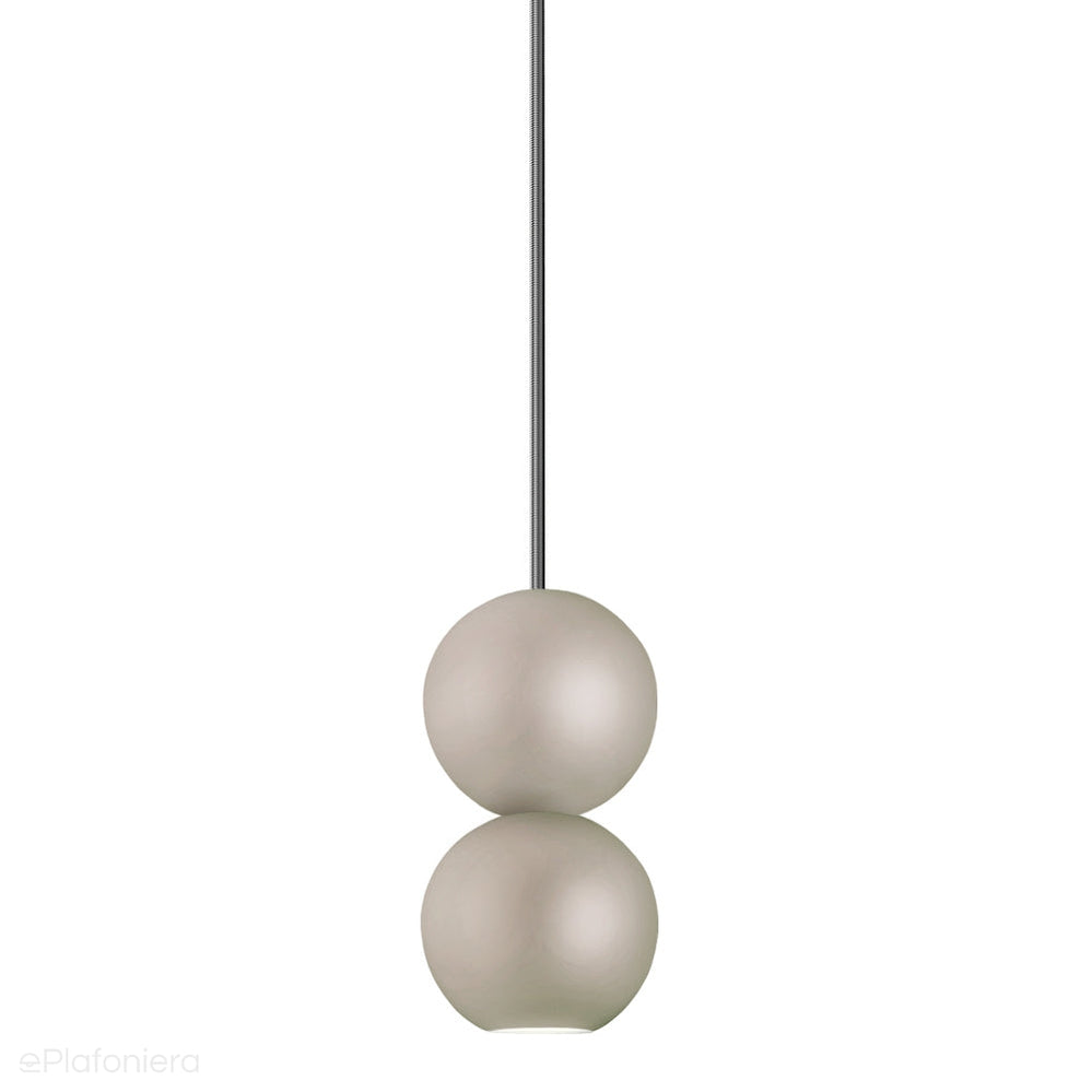 Nowoczesna lampa wisząca, 2 kule (kolory Pantone) Bola Bola LED Loftlight