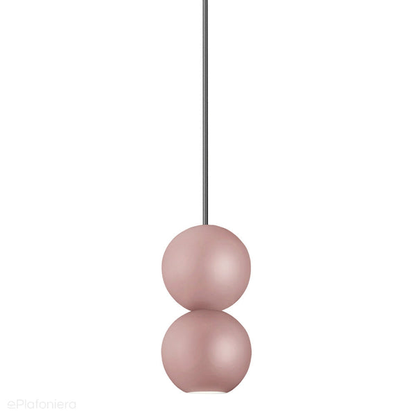 Nowoczesna lampa wisząca, 2 kule (kolory Pantone) Bola Bola LED Loftlight