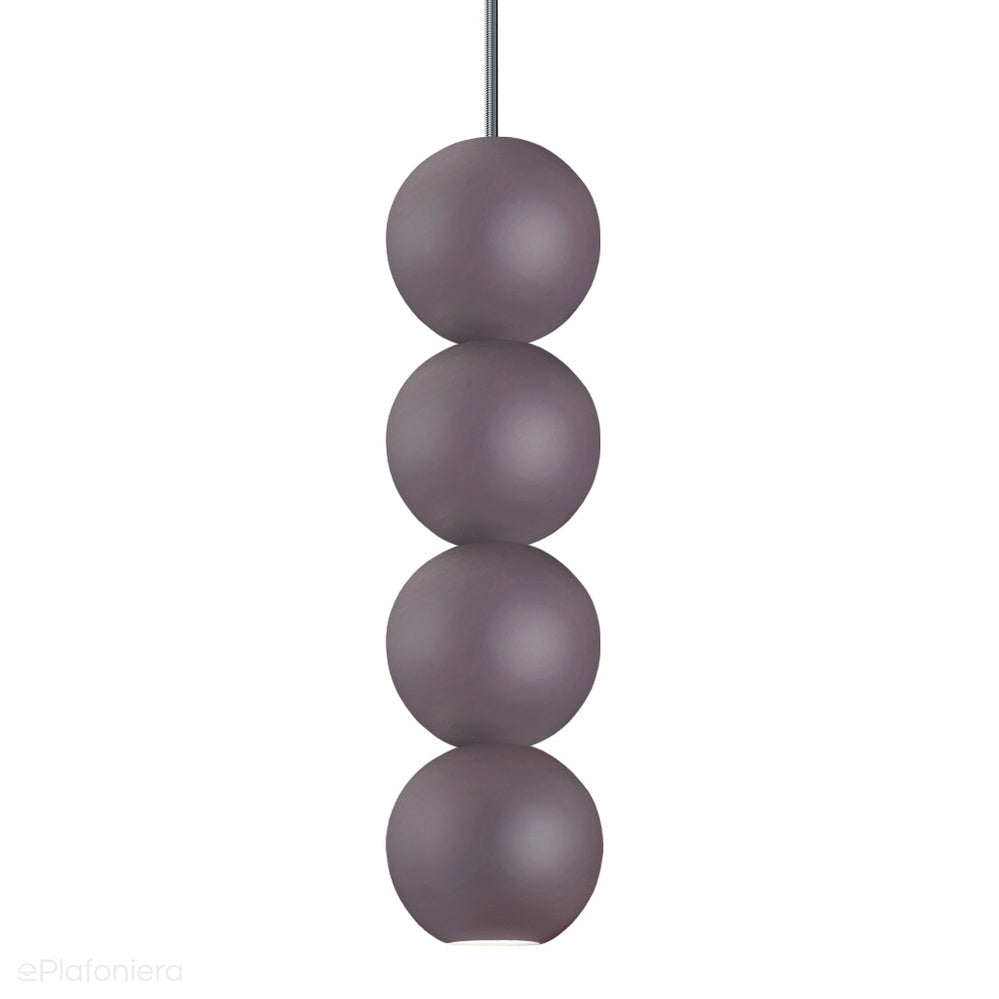 Nowoczesna lampa wisząca, 4 kule (kolory Pantone) Bola Bola LED Loftlight