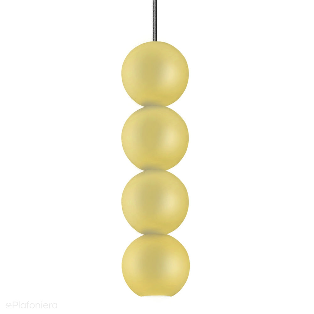 Nowoczesna lampa wisząca, 4 kule (kolory Pantone) Bola Bola LED Loftlight
