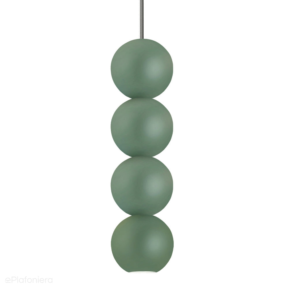 Nowoczesna lampa wisząca, 4 kule (kolory Pantone) Bola Bola LED Loftlight