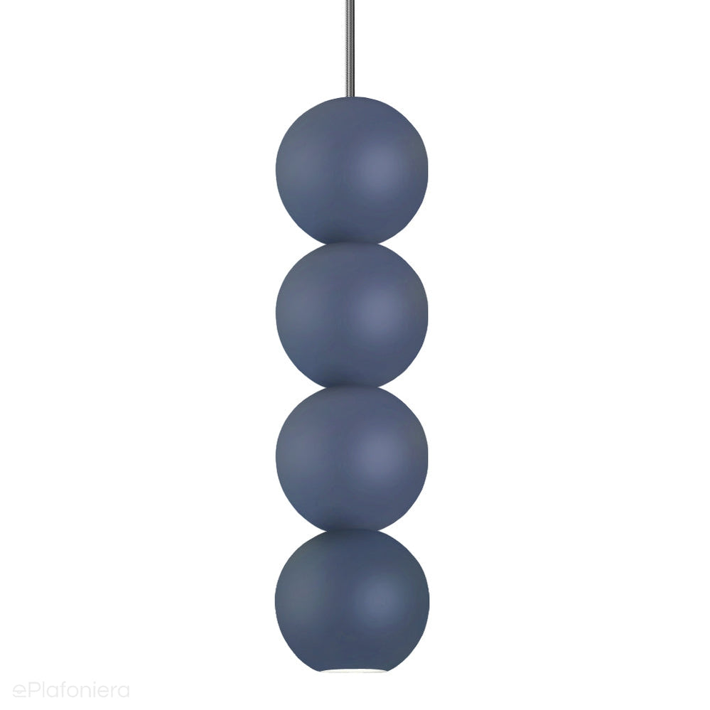 Nowoczesna lampa wisząca, 4 kule (kolory Pantone) Bola Bola LED Loftlight