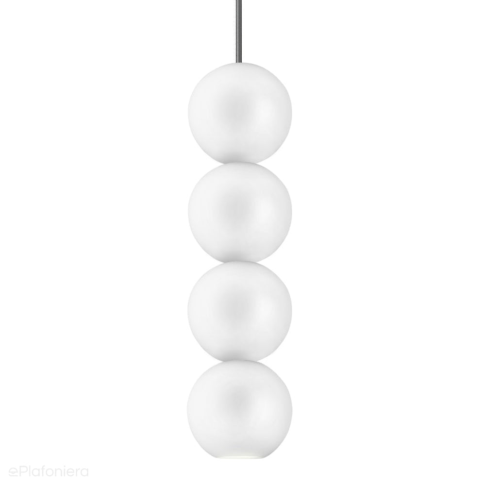 Nowoczesna lampa wisząca, 4 kule (kolory Pantone) Bola Bola LED Loftlight