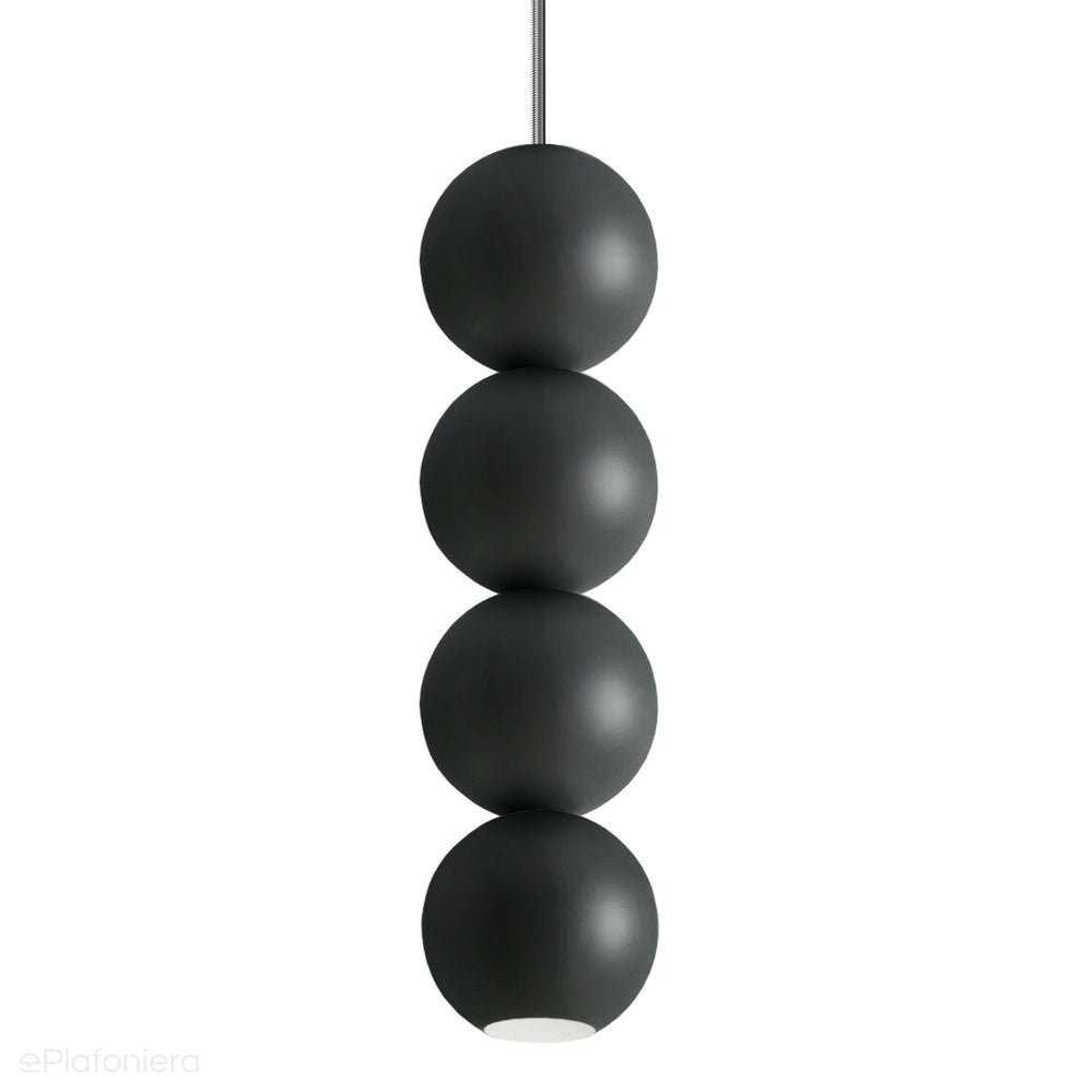 Nowoczesna lampa wisząca, 4 kule (kolory Pantone) Bola Bola LED Loftlight