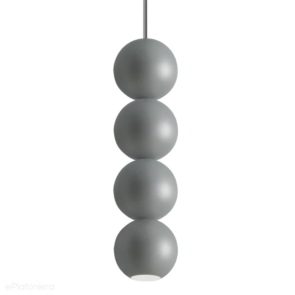 Nowoczesna lampa wisząca, 4 kule (kolory Pantone) Bola Bola LED Loftlight