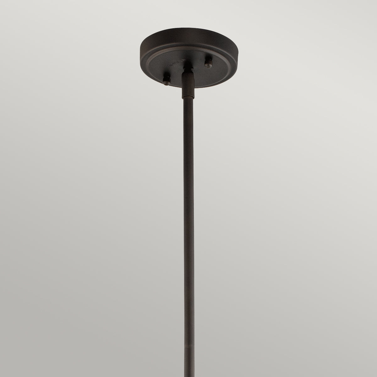 Nowoczesna lampa wisząca, szklana 27cm (stary brąz) do kuchni salonu restauracji (1xE27) Kichler (Everly)