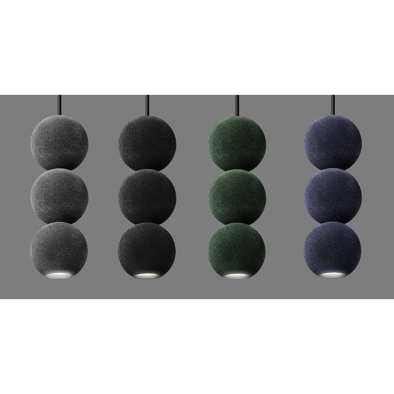 Nowoczesna lampa wisząca (Velvet 1), do salonu sypialni Bola Bola LED Loftlight